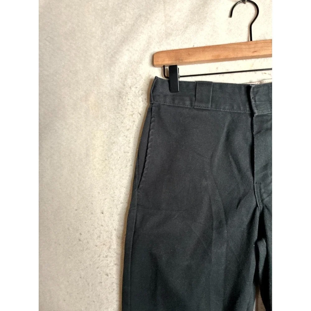 Dickies Flex Pants Men's 30x30 Black Original Fit Slash Pockets Comfort Mid Rise